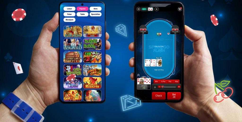 Mobile Casino Games available on Android and iOS