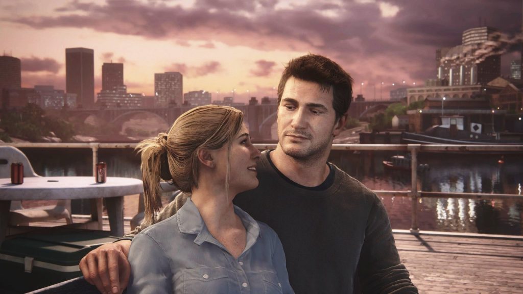 A picture showing the relationship between Nathan Drake and Elena Fisher