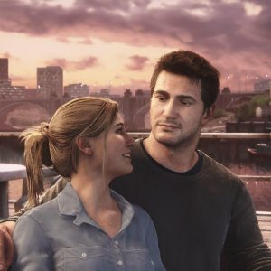 A picture showing the relationship between Nathan Drake and Elena Fisher