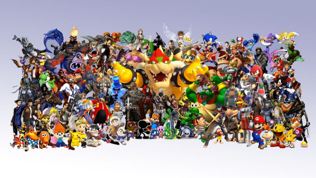 Hundreds of the most popular Video Game Characters