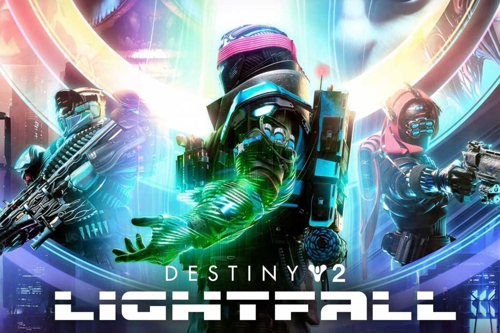 Destiny 2: Lightfall logo and artwork