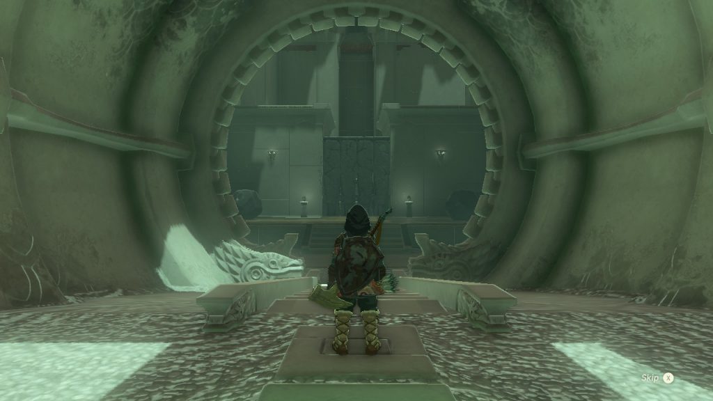 Legend of Zelda: Tears of the Kingdom In-isa Shrine entrance