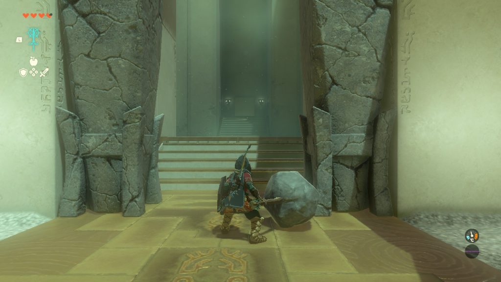 Legend of Zelda: Tears of the Kingdom In-isa Shrine - Open doorway