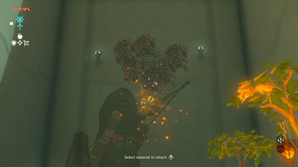 Legend of Zelda: Tears of the Kingdom In-isa Shrine - Bow and arrow