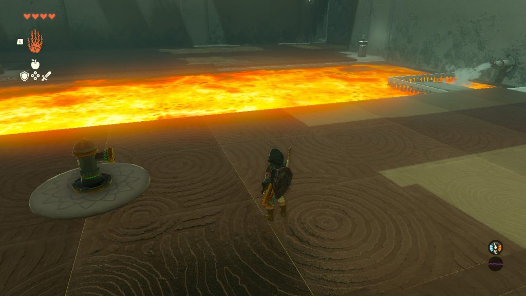 Legend of Zelda: Tears of the Kingdom Kadaunar Shrine inside