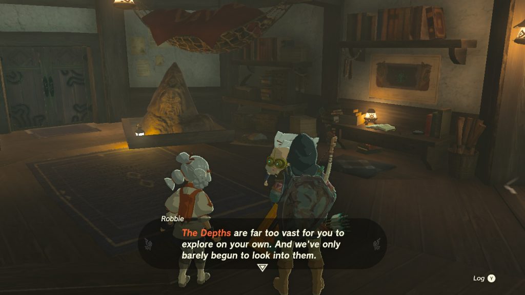 Josha and Link in Legend of Zelda: Tears of the Kingdom