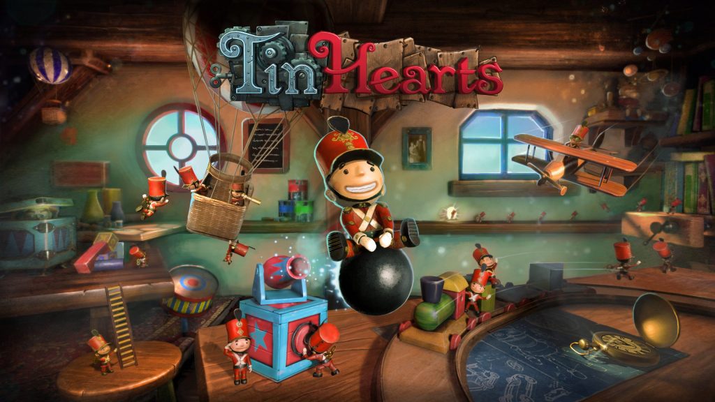 Tin Hearts logo and artwork