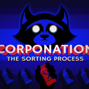 CorpoNation The Sorting Process logo and artwork