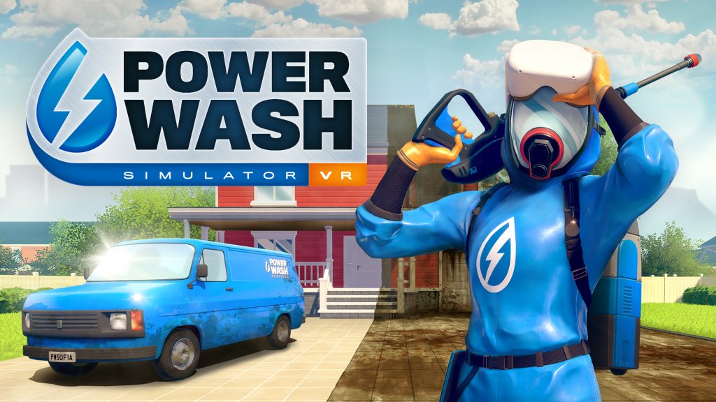 PowerWash Simulator VR logo and artwork