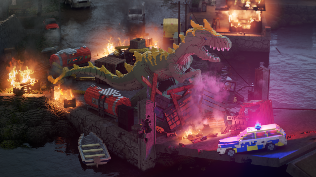 Tuxedo Labs - Teardown, Creative Mode Godzilla