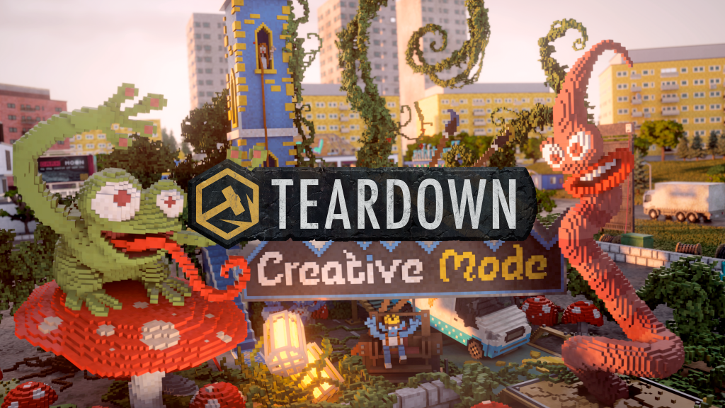 Tuxedo Labs - Teardown Key Art, Creative Mode Logo