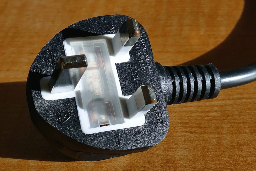 Three-Pronged Plug used in the UK