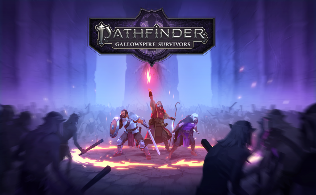 Pathfinder: Gallowspire Survivors logo and artwork