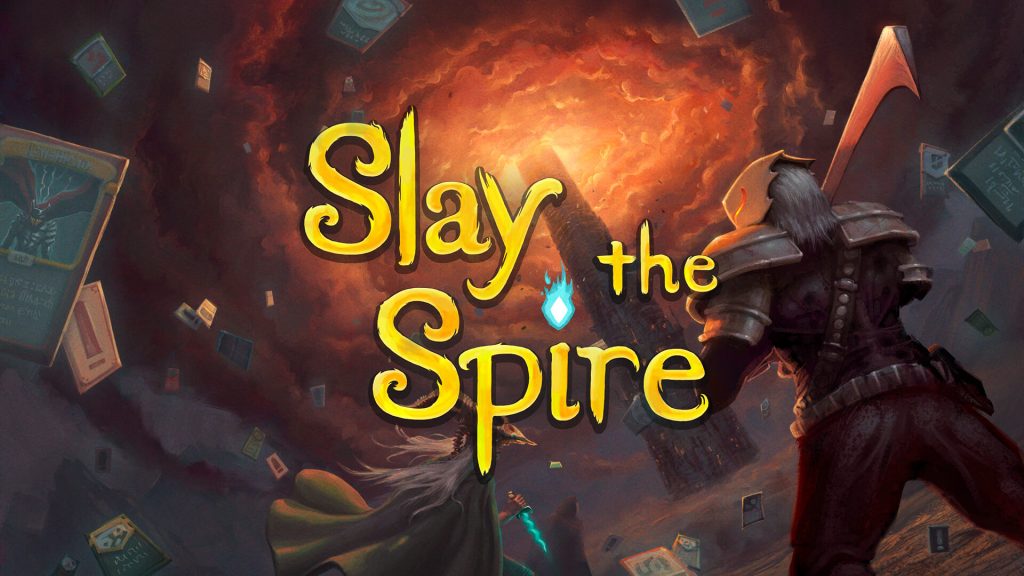 Slay the Spire logo and artwork