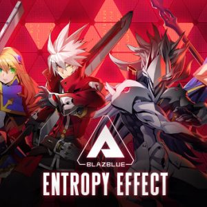 BlazBlue Entropy Effect logo and artwork
