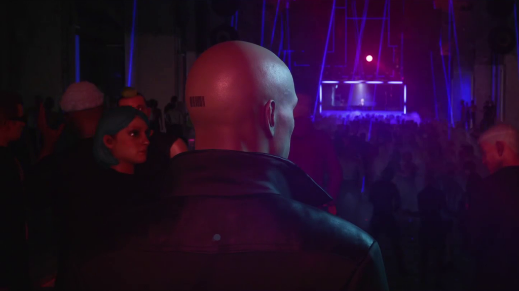 Hitman The Drop Trailer Snippet showing Agent 47 in a nightclub