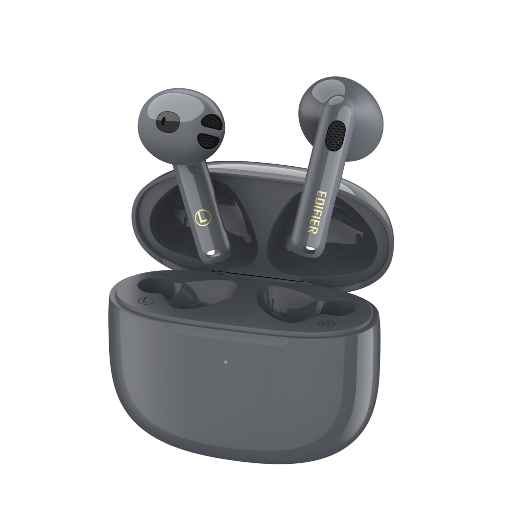 Edifier W320TN earbuds popping out of case