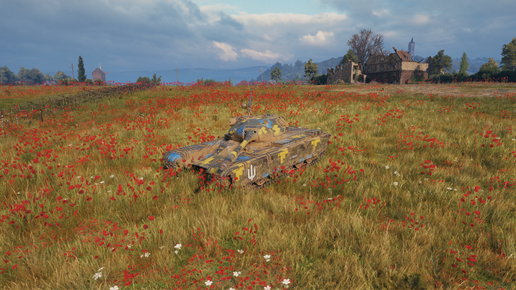 World of Tanks 50TP Resilient tank as part of the WargamingUnited event
