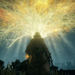 Elden Ring header image staring at the tree of light