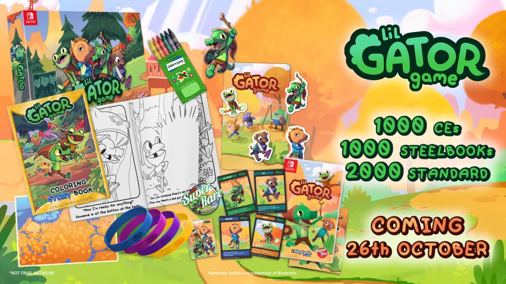 Super Rare Games 100th Release Lil Gator Game