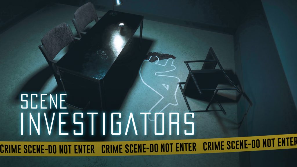 Scene Investigators logo and artwork