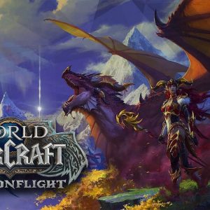 World of Warcraft Dragonflight logo and artwork