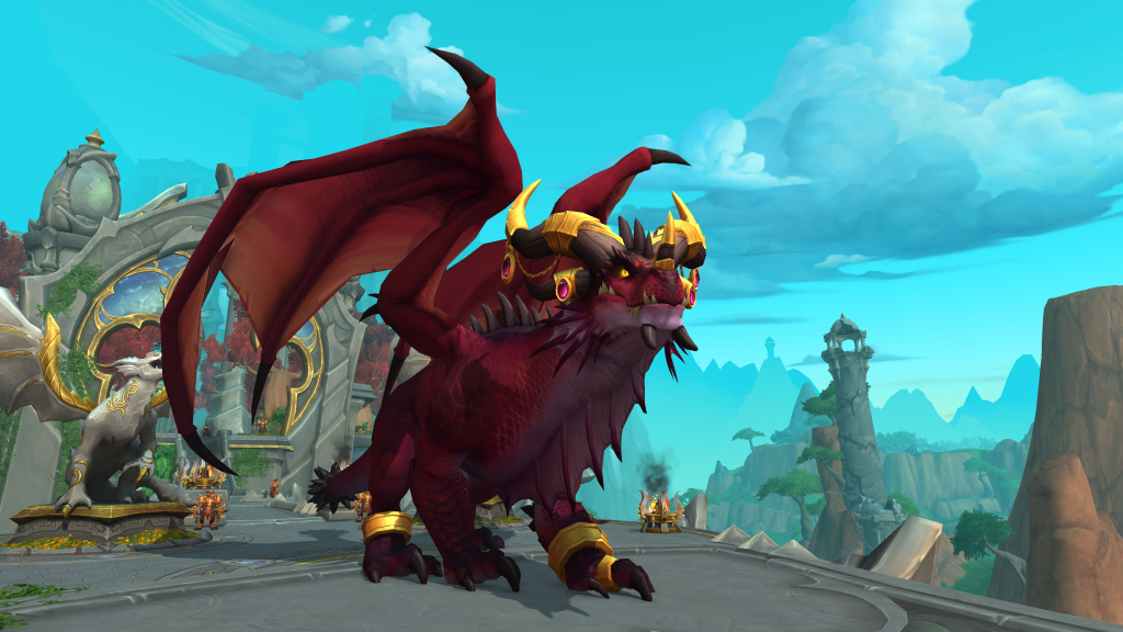 World of Warcraft Dragonflight - Red Dragon