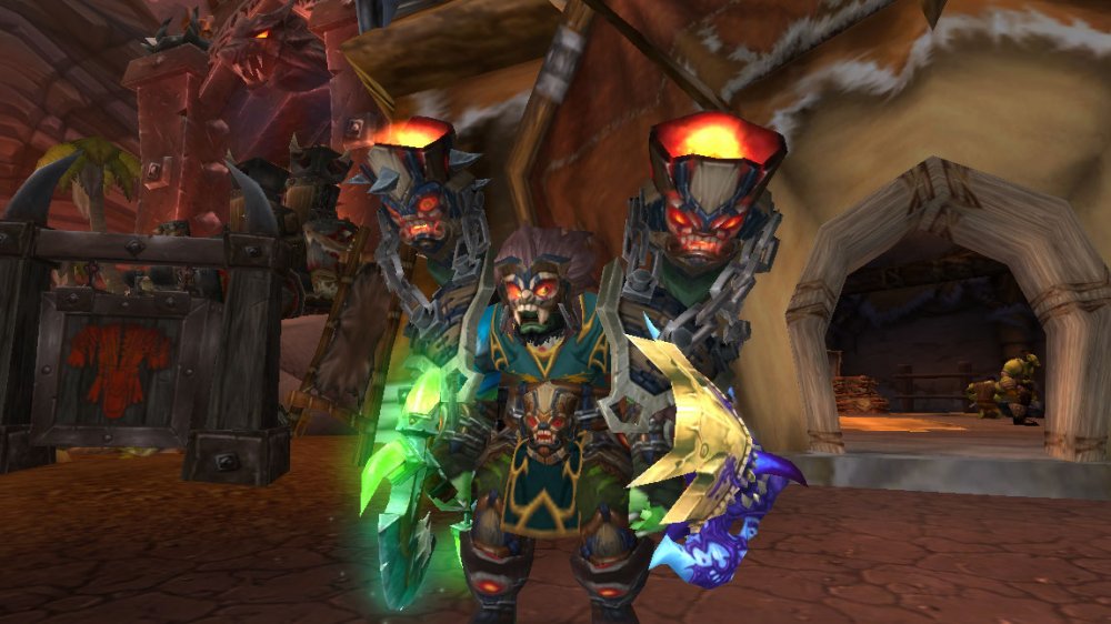 World of Warcraft Elemental Shaman in game