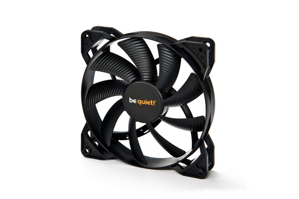 be quiet! Pure Wings 140mm Fan on an angle