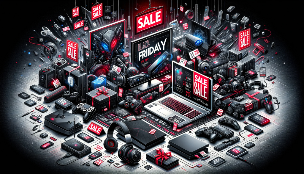 Gaming and Tech Black Friday deals header image