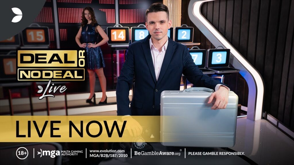Deal or No Deal Live gameshow casino game