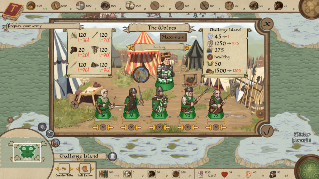 Rising Lords gameplay screenshot