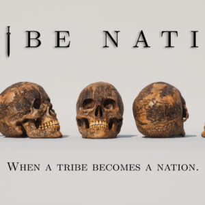 Tribe Nation logo with skulls and "When a Tribe becomes a Nation" slogan.