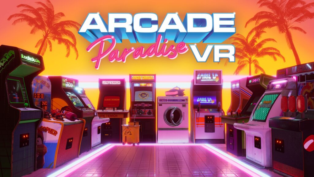 Arcade Paradise VR logo and artwork