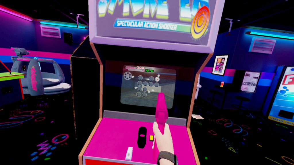 Arcade Paradise VR Smoke 'em game
