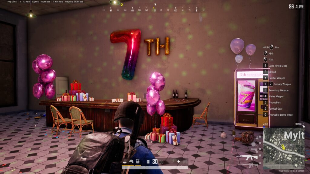 PUBG is 7!