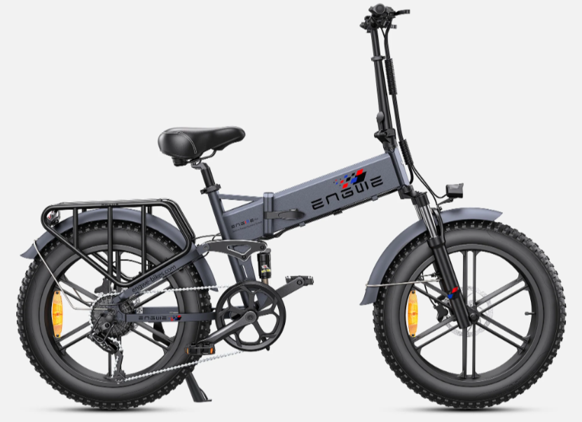 ENGWE Engine Pro ebike standing view side on