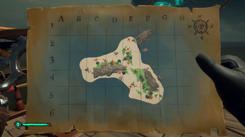 Sea of thieves balancing - Map