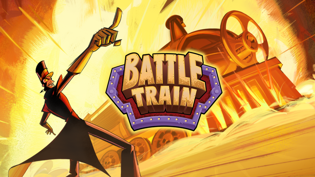 Battle Train logo and key art