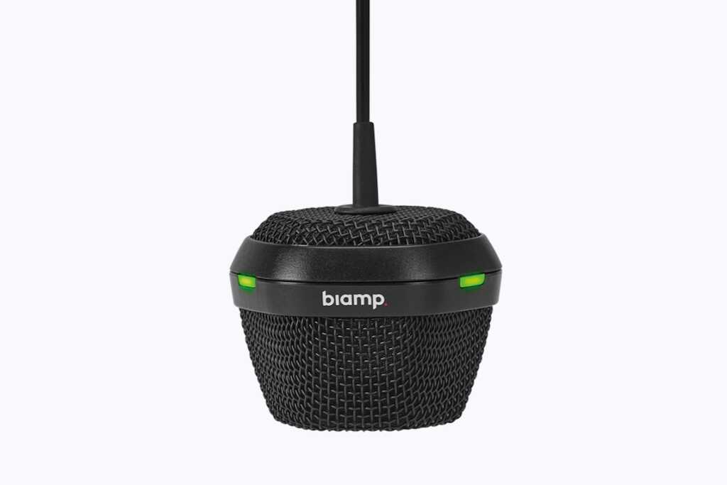 Biamp meeting room microphone