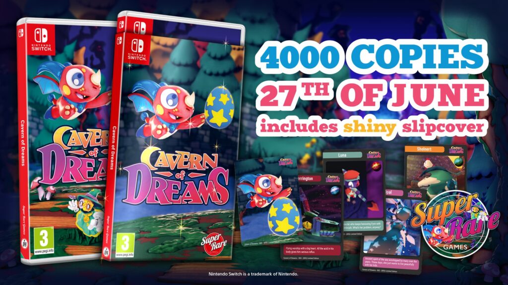 Cavern of Dreams Physical Edition for Nintendo Switch