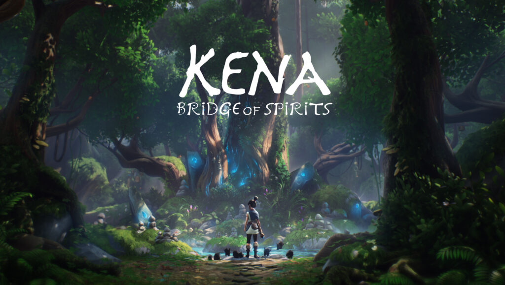 Kena: Bridge of Spirits Key Art and Logo