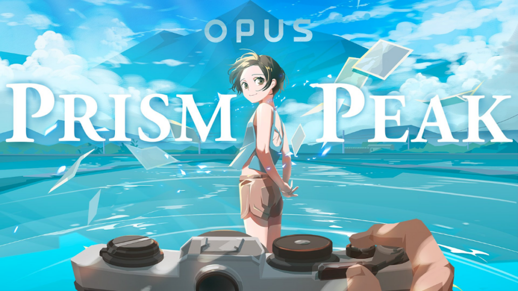 OPUS: Prism Peak logo and key art