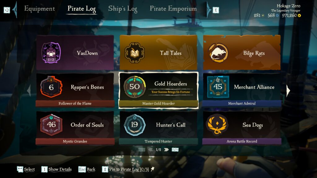 Nearly earned my Pirate Legend Patch!