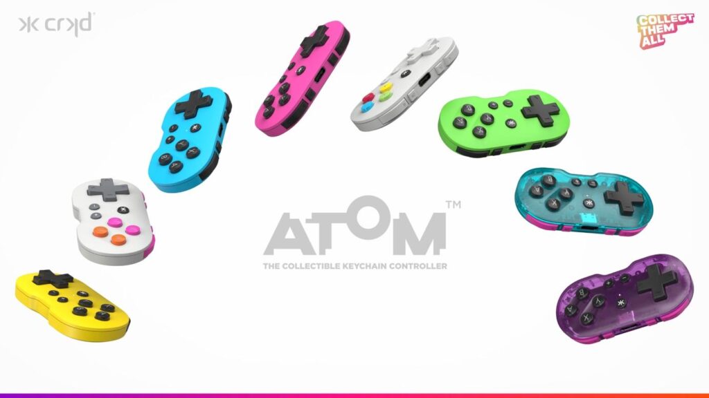 CRKD ATOM Keychain Controllers at Gamescom 2024