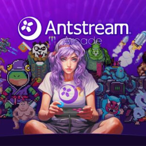 Antstream Arcade logo and key art