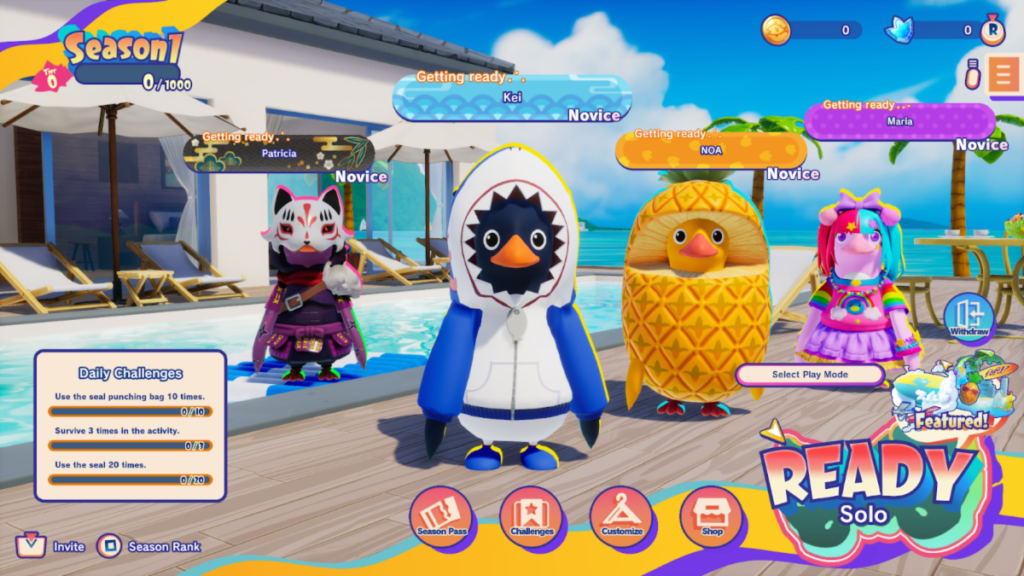 Faaast Penguin Daily Challenges