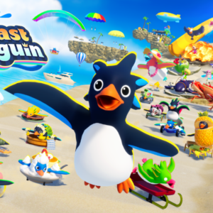 Faaast Penguin logo and key art