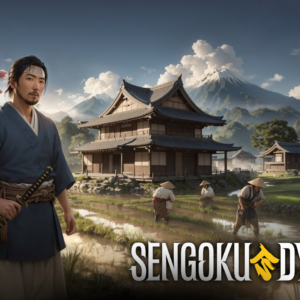 Sengoku Dynasty logo and key art