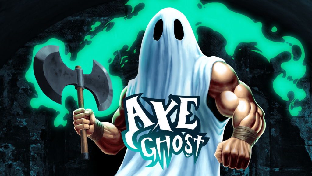 Axe Ghost logo and key art